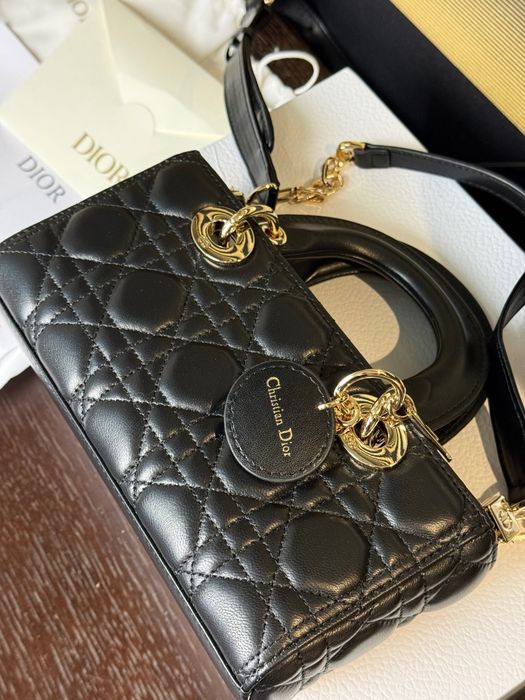 Сумка Dior Small Lady D-Joy Cannage leather bag