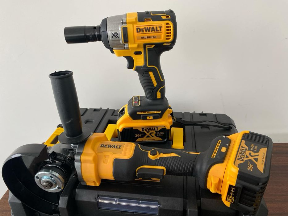 2в1 Акумулаторен Ъглошлайф и Гайковерт Dewalt 18V,36 V