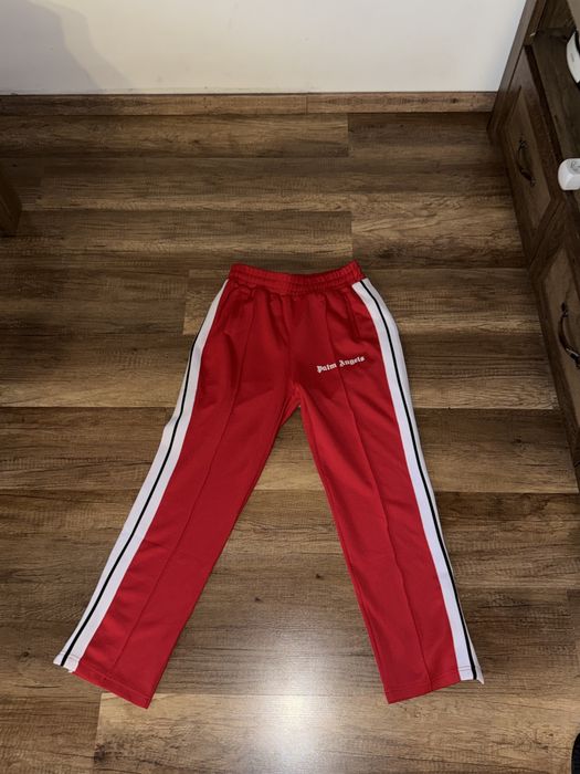 Pantaloni Palm Angels rosii
