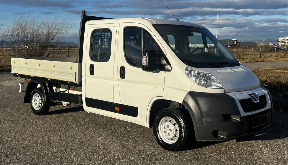 Peugeot Boxer Doka An Fab.10/2013 2,2 Hdi // 7 Locuri Si Bena !