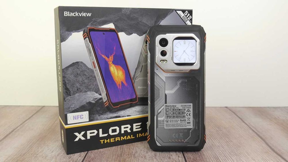 Blackview Xplore 1 Pro 5G 36GB RAM 256GB ROM, Термална камера, с IP68/69 защита