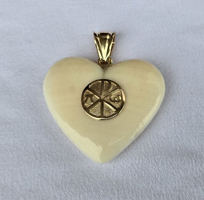 Pandant din aur masiv 18k