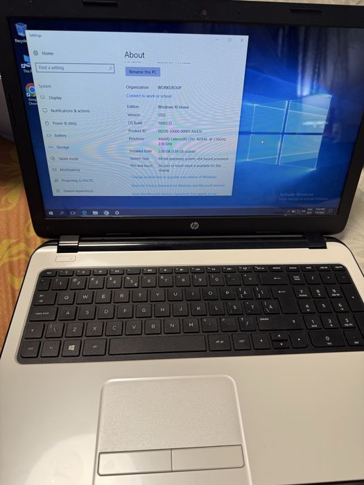 Vand Laptop HP