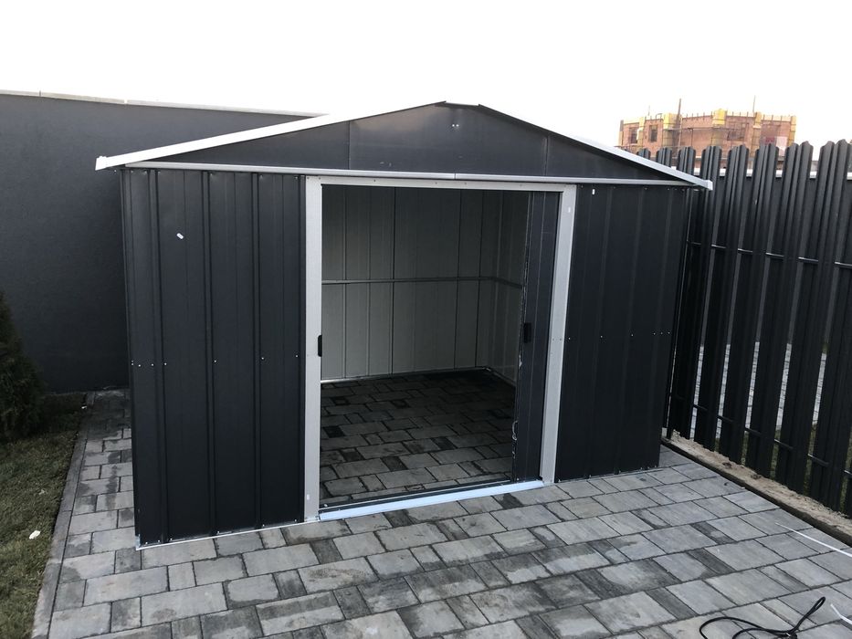 Montaj magazie terasa . Montaj sopron. Magazie gradina. Casuta gradina