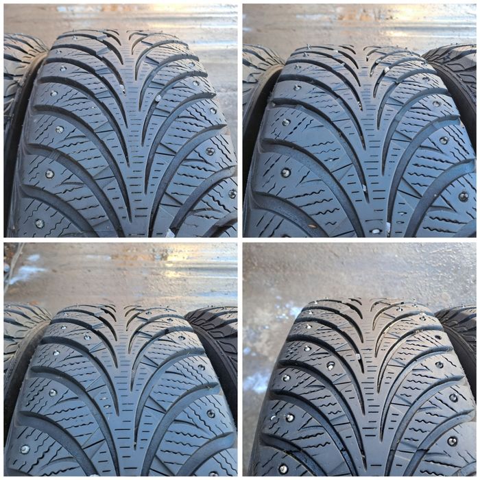 4бр. Зимни гуми с Шипове 195/65/15 SAVA Eskimo Stud