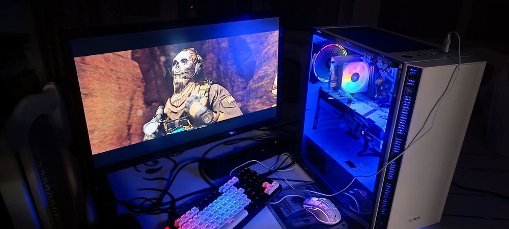 Игровой комп i5-10400, RTX3070 , 16 ozu, ssd ,hard , 27 дюймов 144 гц