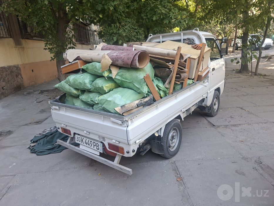 Musir olib ketish вывоз мусора Мусор Строительные CHANGAN. LABO 24/7