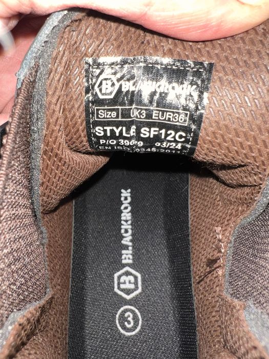 Bocanci de siguranta cu otel Blackrock marime 36