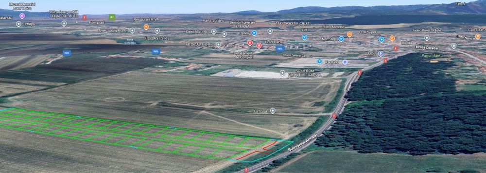 Parcele teren intravilan Orastie, Hunedoara - Cartier rezidential