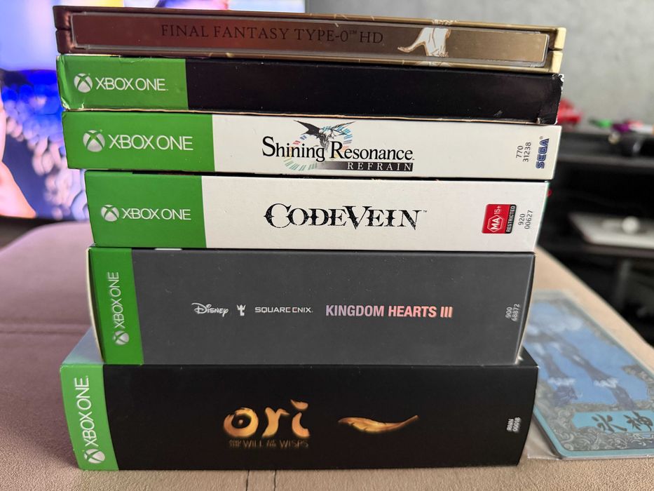 6 limited edition игри за Xbox One/Series S/X комплект