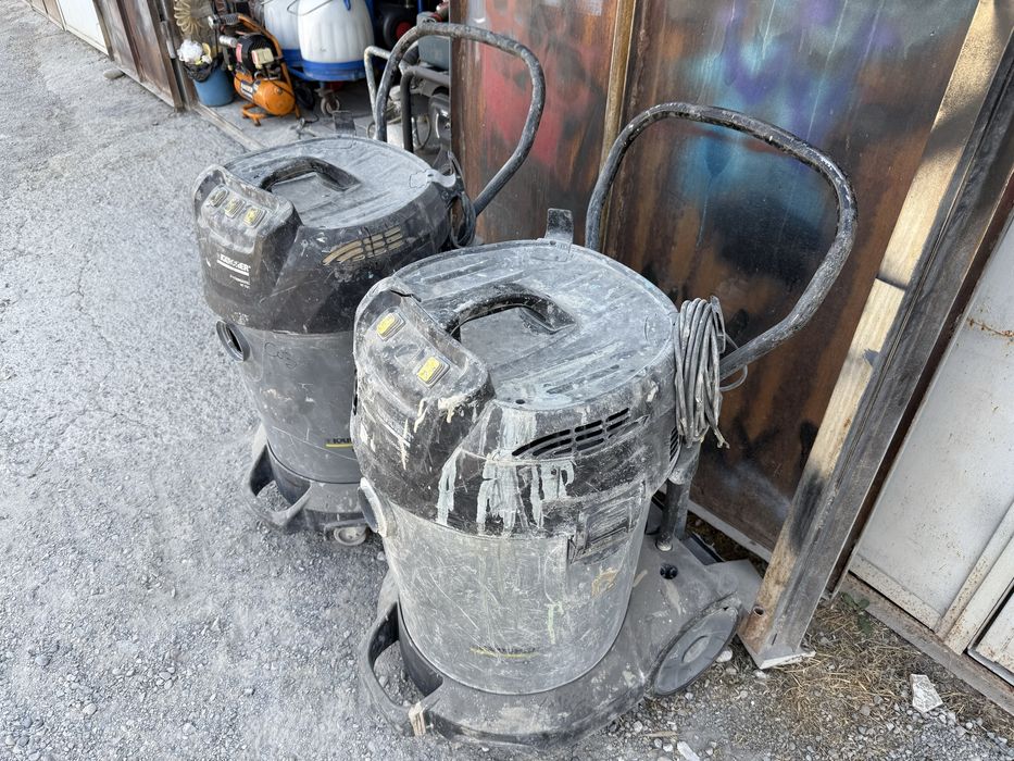 * Karcher NT 70/3 мощные профессиональные 3 моторные пылесосы б/у