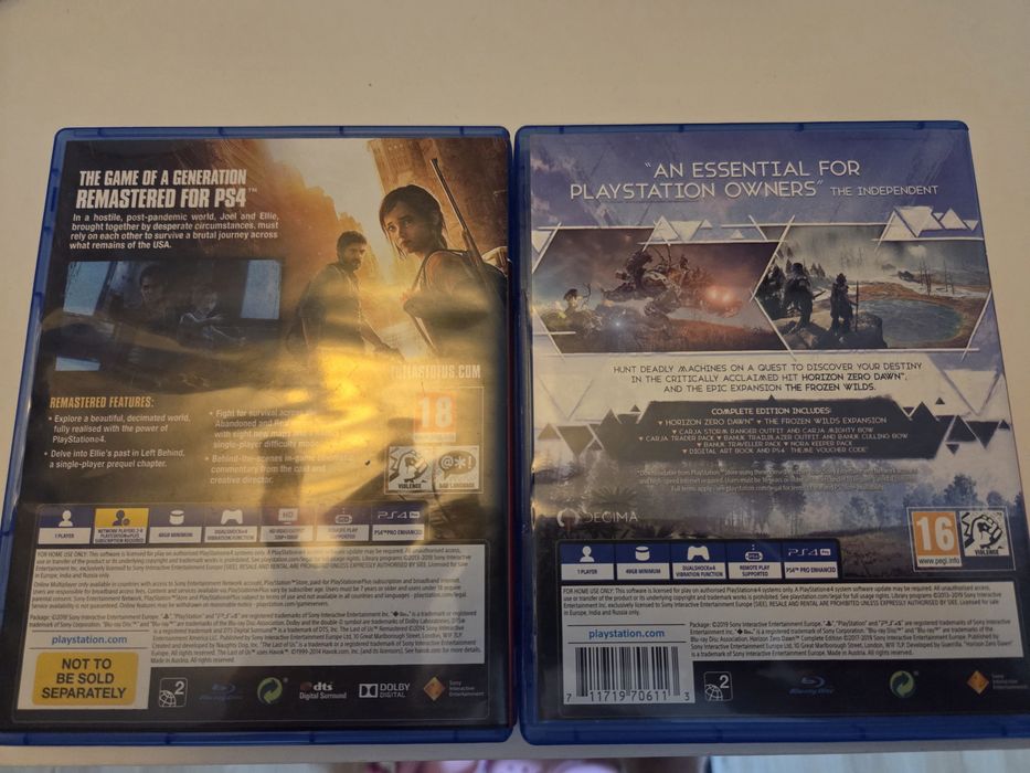 Продавам игри за PS4,PS5