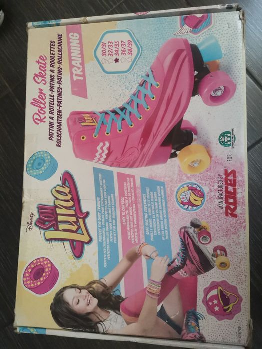 Ролкови кънки Соу Луна Soy Luna 34/35 н. в отлично състояние