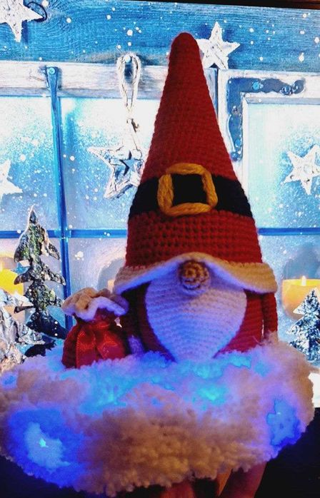 Ночник Гном-дед мороз