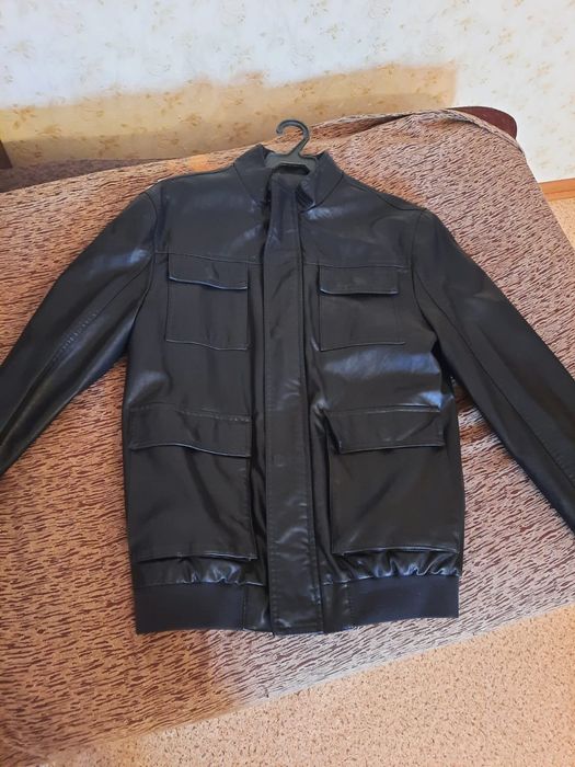 Кожаная куртка мужская