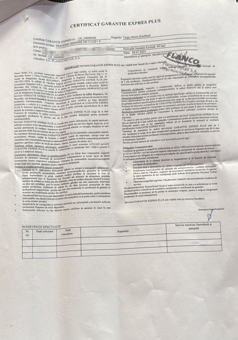 Frigider Heinner HF-V122F+ – 122 L – Cumpărat în 2024 – Încă în garanție