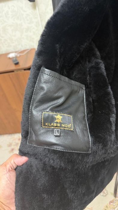 Продам дубленку кожанную