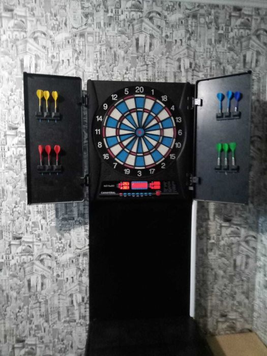 Дартс електронен с монети по 1 лв