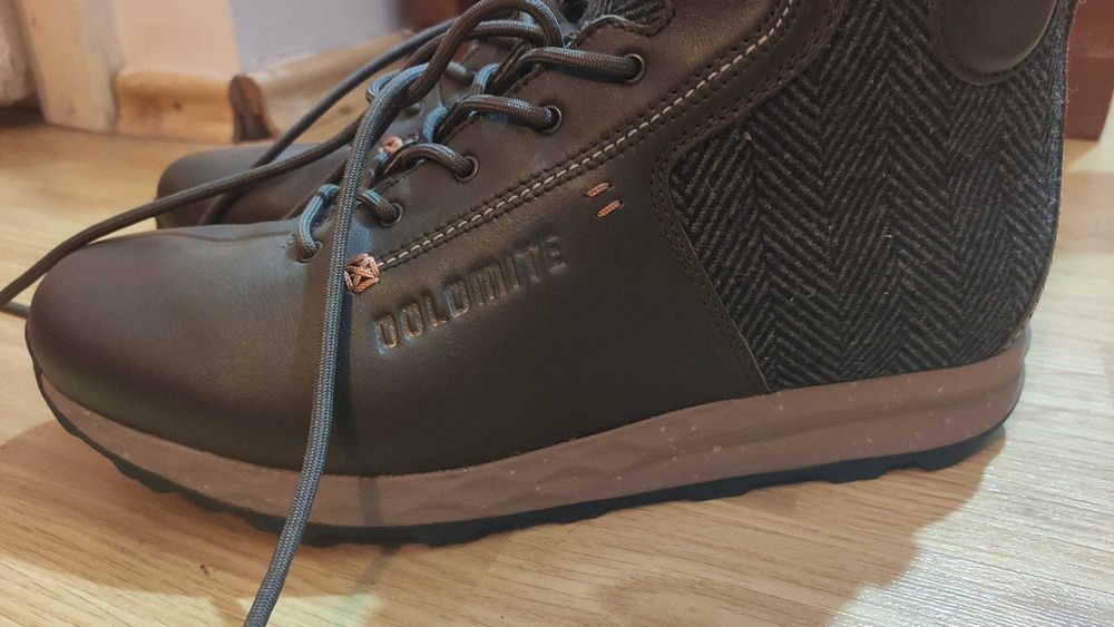 Bocanci/ ghete munte Dolomite 1897 piele, 42 noi