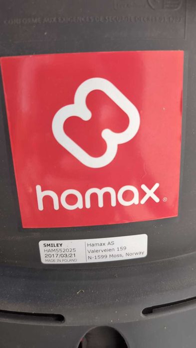 Scaun copii bicicleta Hamax Smiley – stare foarte buna