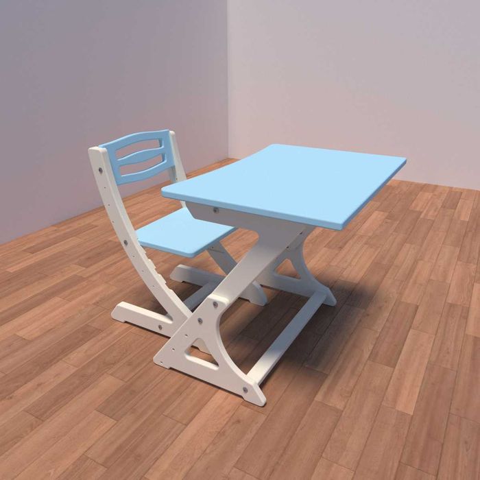 Парта детская. Регулируемая.