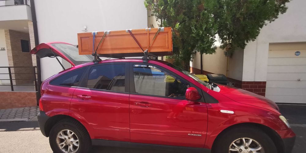 Bare portbagaj transversale din otel Thule - universale