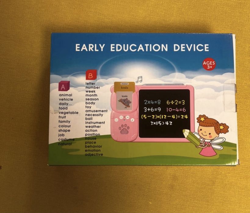 Tableta inteligenta montessori cu sunete