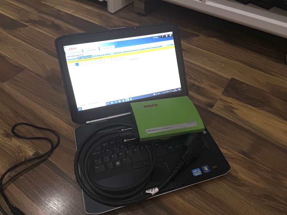 Автодиагностика Bosch с лаптоп Dell ESI Tronic