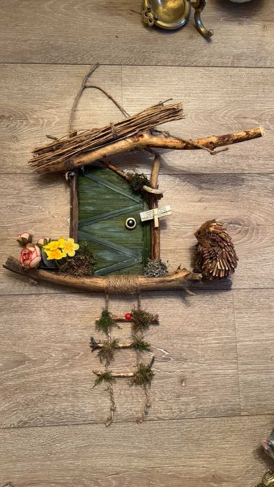 Голямо дървено, 60см/ 50см ръчна изработка.