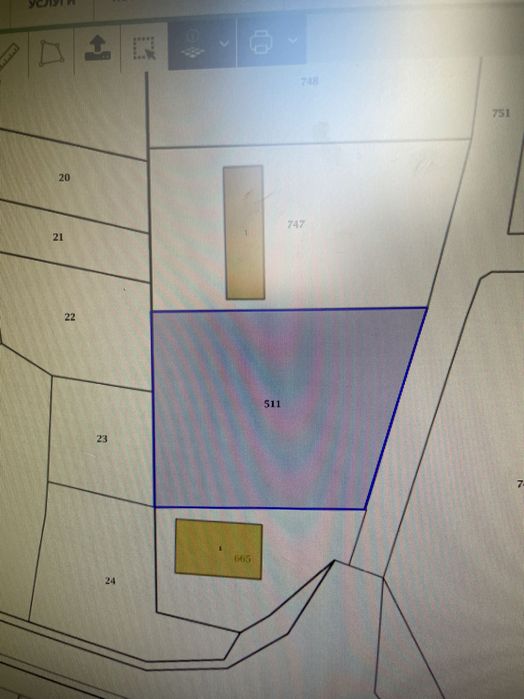 Продава се Парцел в Куклен - 1225 кв.м за 21 €/кв.м - Снимка #1