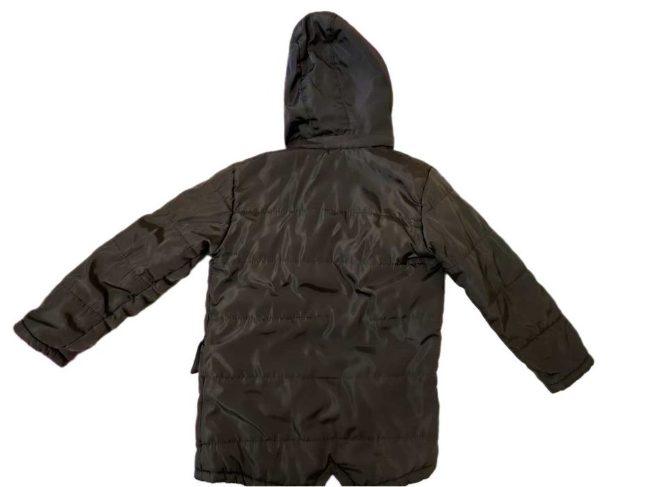 Тёмно-зелёная куртка, для мальчика