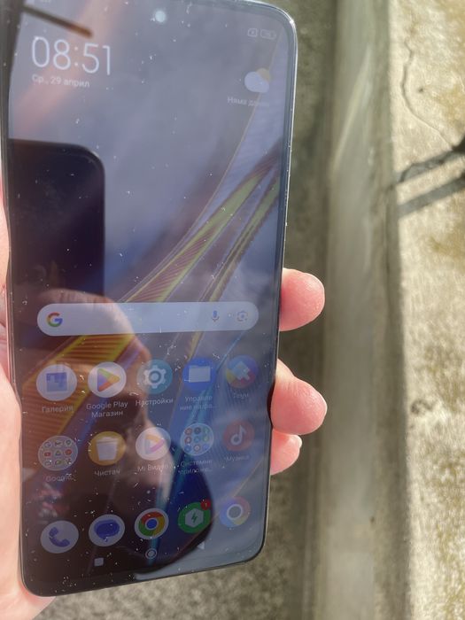 POCO X4 GT 5G, много запазен- като нов е, пълен комплект