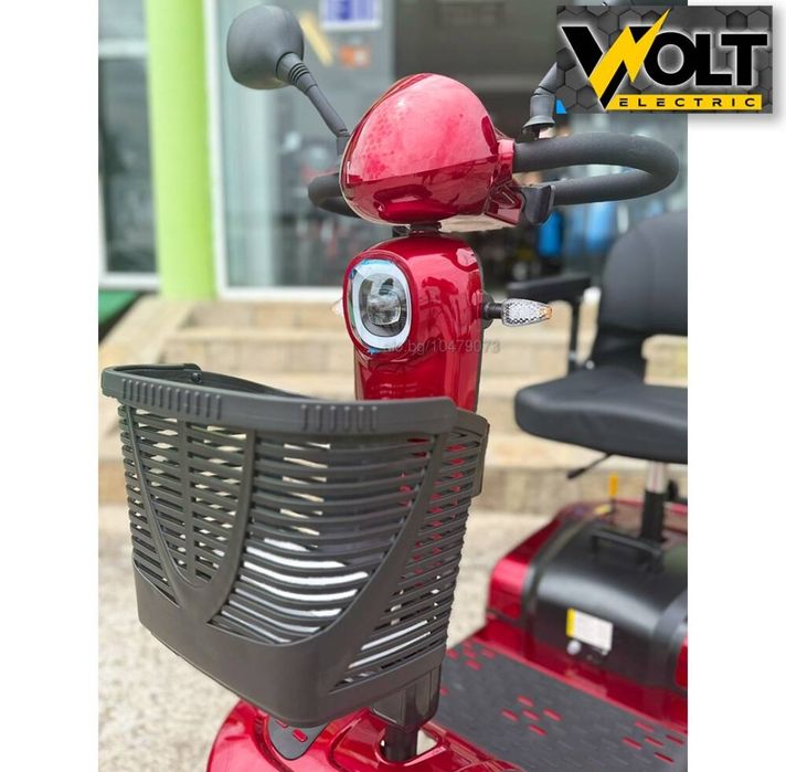 Електрическа четириколка за възрастни и трудноподвижни Volt Electric N2, 750W, 20Ah батерия