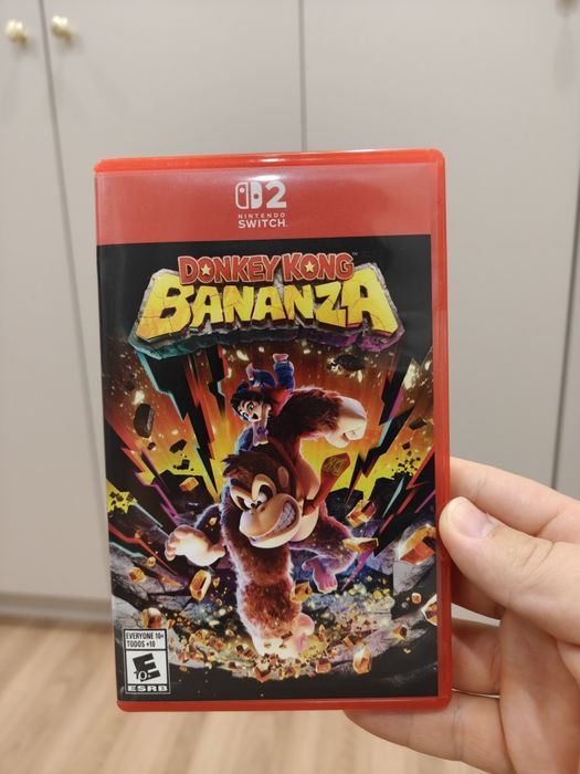 Donkey Kong Bananza картридж switch 2