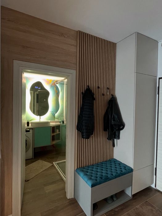 Apartament 2 cam vis a vis de plaja, vedere laterala la mare, Parcare, Navodari, Mamaia Nord, Mamaia sat, Tabara Navodari, Wave residence