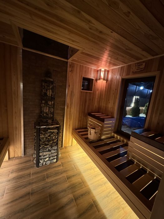 Сауна+бассеин  по часовую