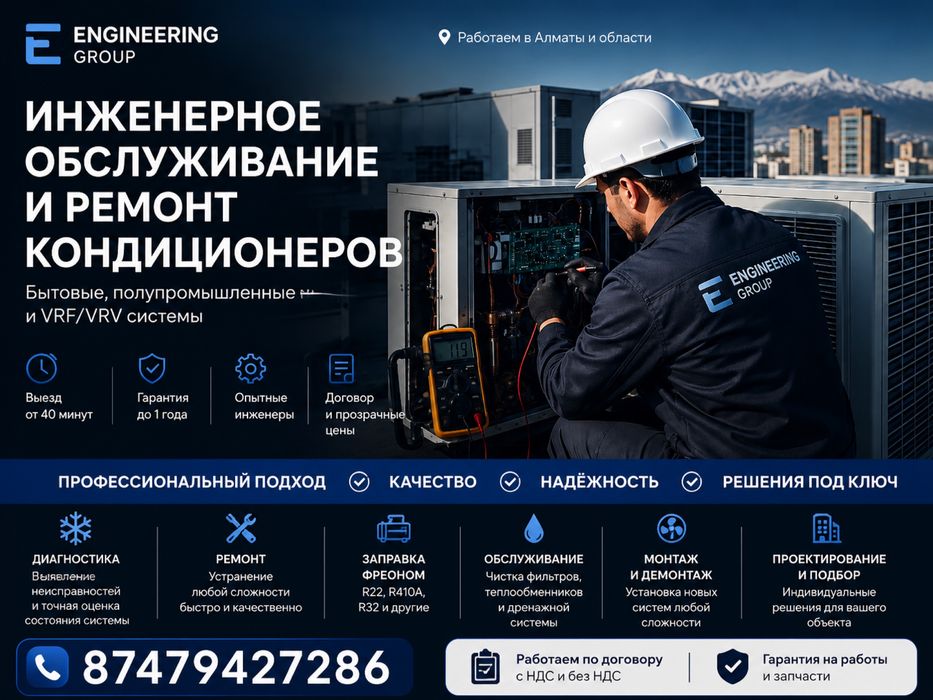 Заправка и чистка кондиционеров