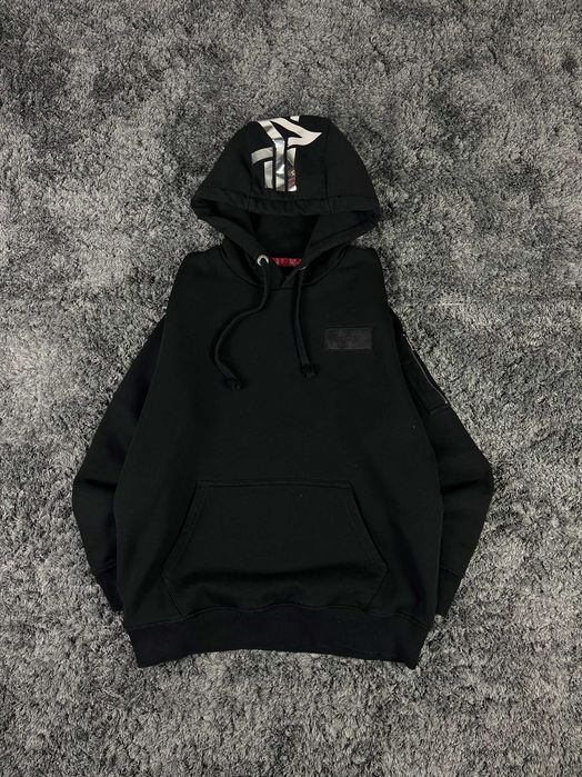 Alpha Industries Silver Graphic Hoodie Мъжко Горнище