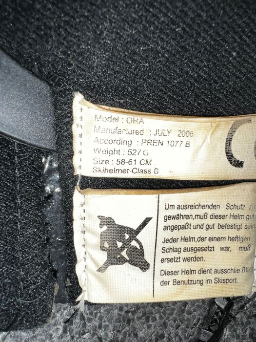 Ски каска Алпин запазена.