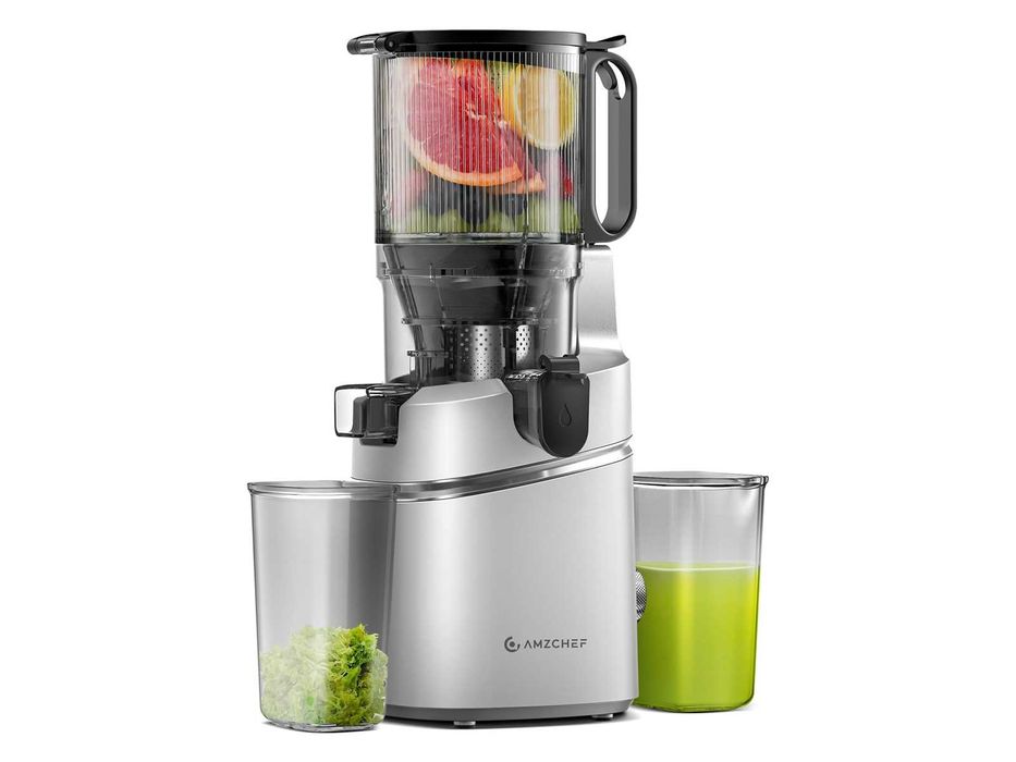 Сокоизстисквачка Amzchef All-in-One 250W електрическа преса за плодове