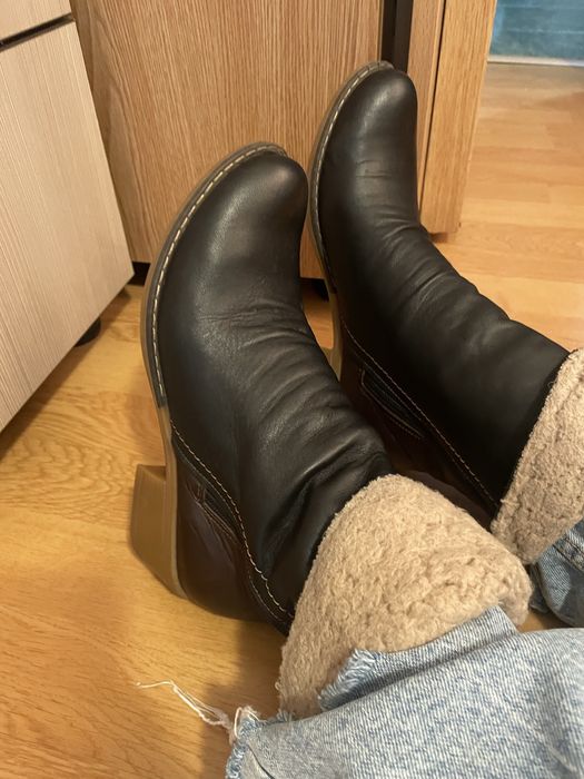 Ghete din piele, marimea 38