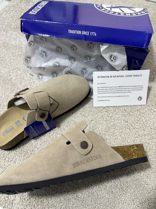 Birkenstock Boston Beige Eur 38