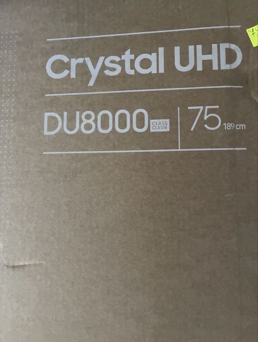 Телевизор Samsung 75" Samsung Crystal 4K