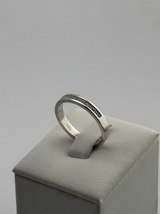 Обручальное кольцо с бриллиантом 0,10 ct