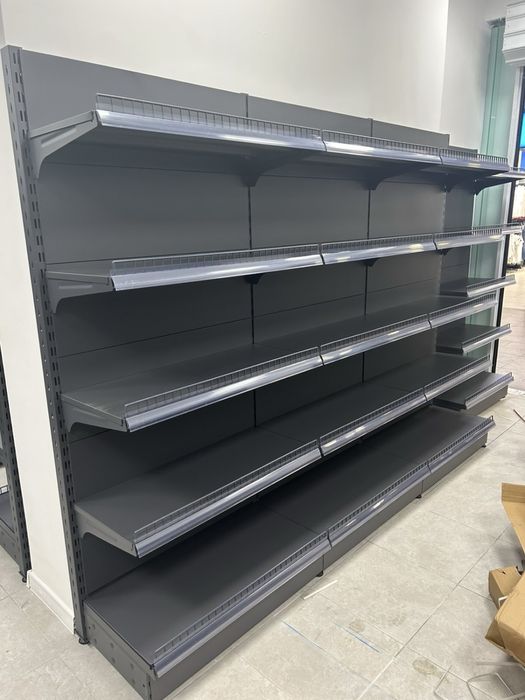 Стелаж стенен  черен -нов