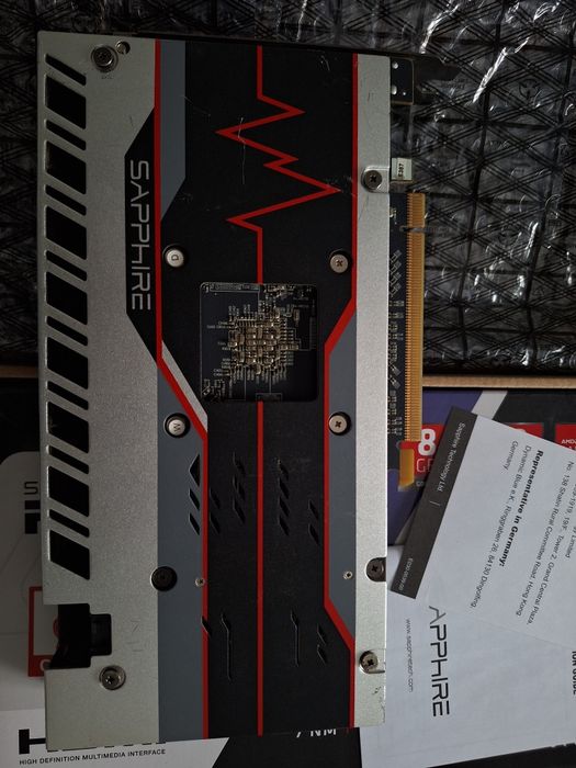 Placa Video GPU AMD 580 pulse 8gb