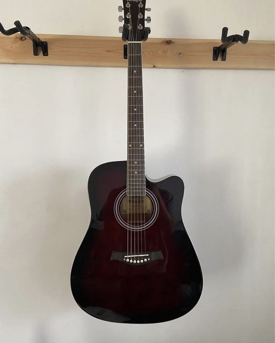 Гитара электроакустическая (новая)