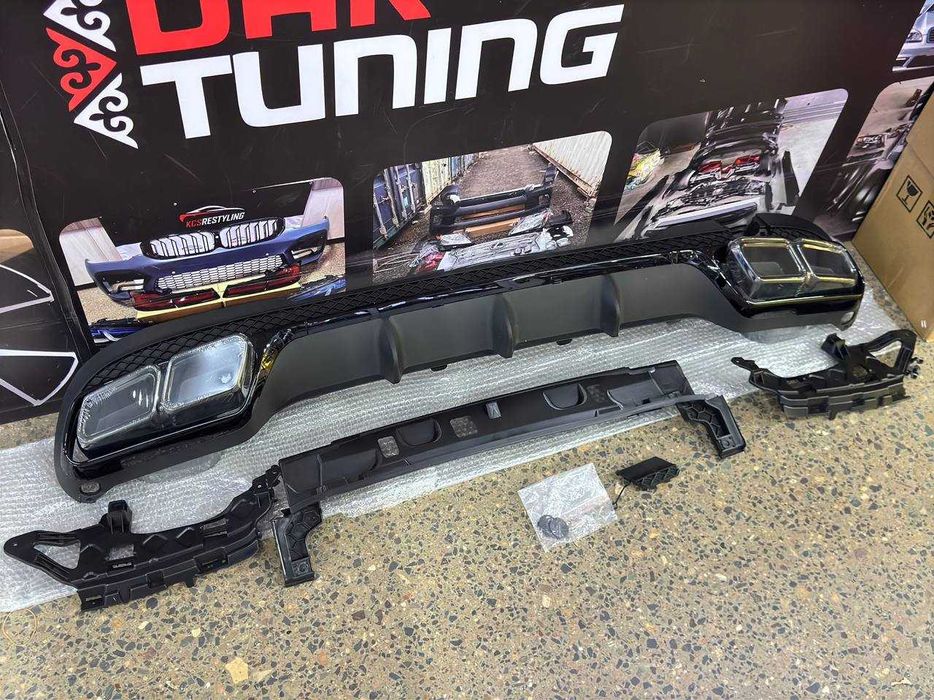 Диффузор комплект Mercedes-benz W212 E63