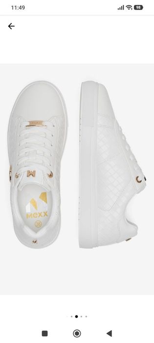 Синкърси кецове бели Mexx