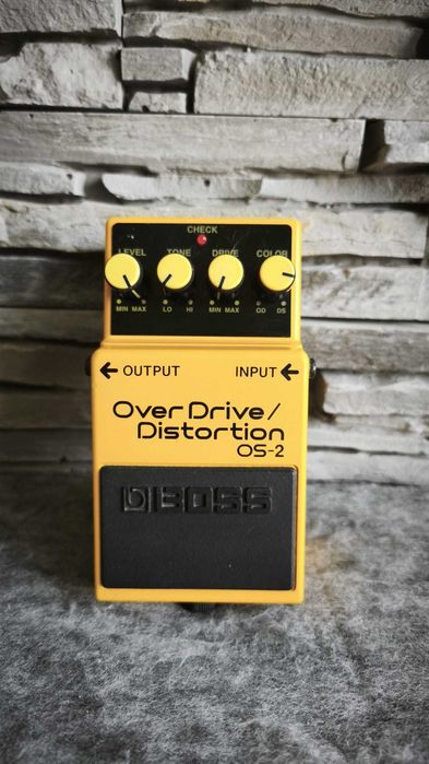 Pedală chitară BOSS OS-2 OverDrive/Distortion – stare excelentă - GARANTIE 1 AN!